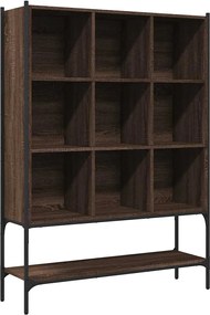 vidaXL Bibliotecă, stejar maro, 102x30x141,5 cm, lemn prelucrat