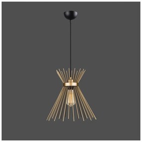 Lustră aurie din metal Izmir – Squid Lighting
