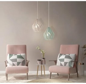 EGLO 49024 - Lustră pe cablu CARLTON-P 1xE27/60W/230V