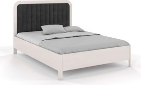 Pat lemn masiv Karl Tapițat Fag Personalizabil - 200x200cm