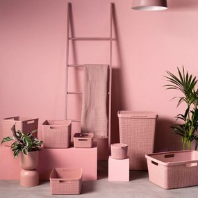 Curver Coș Jute L 20 l, roz