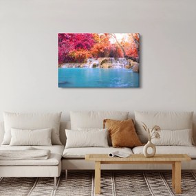 Tablou lagyna turcuaz, Laos, Tat Kuang Si (90x60 cm)