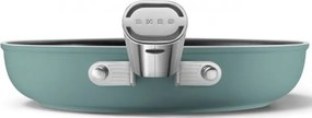 Tigaie SMEG FPF2002EGM, 1,5 l, Ø20 cm, Acoperire ceramica antiaderenta, Pana la 250°C, Fara PFAS, Inductie, Verde smarald