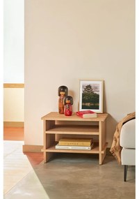 Noptieră în culoare naturală cu aspect de lemn de stejar Inari – Teulat