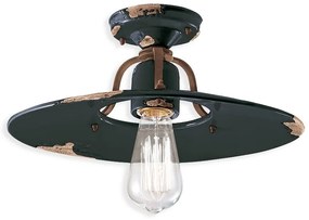 Plafoniera design retro realizata manual din ceramica COUNTRY, 40cm