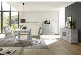 Comodă SERIAN gri beton