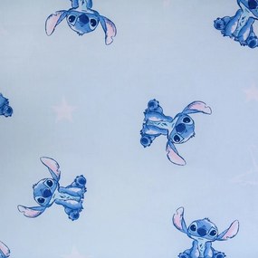 Lenjerie de pat pentru copii albastră din bumbac pentru pat de o persoană 140x200 cm Lilo &amp; Stitch "Aloha" – Jerry Fabrics