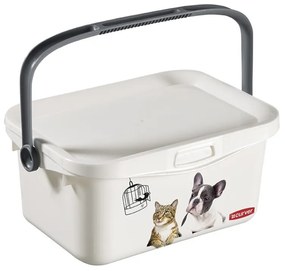 Cutie Curver Petlife 00363-C44, 11x18x26 cm, 3 l, alb, 3 l