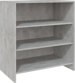 vidaXL Servantă, gri beton, 70x40,5x75 cm, PAL