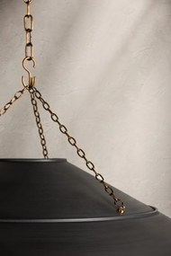 Lustra suspendata, Metal, Vintage, Arcane 58cm
