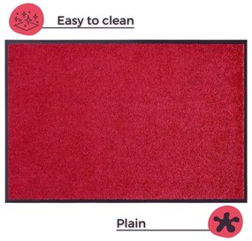 Covor Hanse Home Wash &amp; Clean, 39 x 58 cm, roșu
