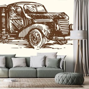 Tapet camion retro