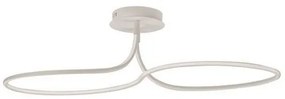Lustra LED aplicata design modern FUNGO alba NVL-9357087