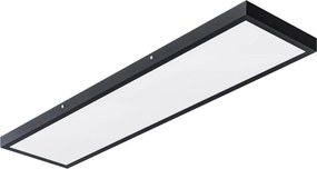 Panou LED aplicat 60W/230V 30x120 cm negru