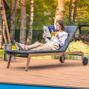 Șezlong de grădină Duisburg