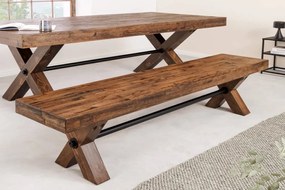 Banca design industrial GOLIATH 180cm pin