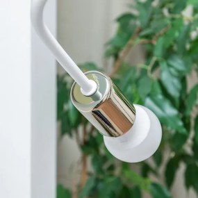 Aplica de perete OXFORD 1xE27/15W/230V auriu/alb