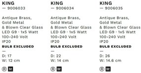 Aplica moderna design decorativ KING D-17cm