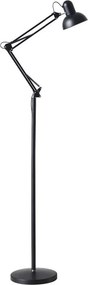 Brilagi - Lampă de podea flexibilă TASKER 1xE27/60W/230V, 184 cm, neagră