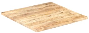 286030 vidaXL Blat de masă, 80 x 80 cm, lemn masiv de mango, 25-27 mm