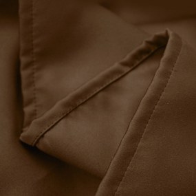 Goldea draperie blackout - bl-40 maro - lățime 270 cm 180x270 cm