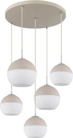 Globo 15999-5HR - Lustră suspendată pe cablu RAGUSA, 5xE27/60W/230V