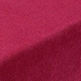 decoDoma Cearşaf cu elastic frotir EXCLUSIVE culoarea vinului 160 x 200 cm