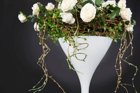 Aranjament floral mare design LUX RUSTY BIRCH ROSE BASKET 1142305.95