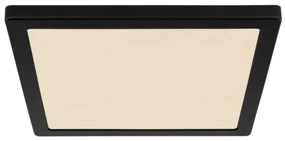 Plafonieră LED LASSE LED/24W/230V 3000/4000/6500K neagră Globo 12380-24B