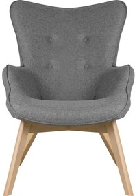 Fotoliu gri Niko – Ropez