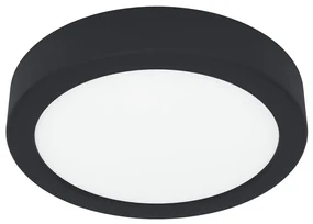 Plafonieră LED dimabilă FUEVA LED/11W/230V neagră Eglo 900581