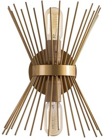 Aplică de perete aurie Kirpi – Opviq lights