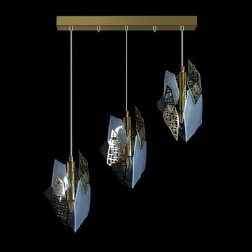 Pendul modern design LUX realizat manual POLYGON