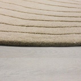 Covor bej din lână 200x290 cm Puddle Wool – Flair Rugs
