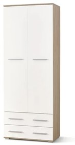Dulap cu rafturi Vida REG-2 (Stejar sonoma + Alb). 796270