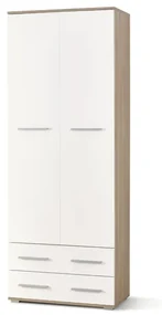 Dulap cu rafturi Vida REG-2 (Stejar sonoma + Alb). 796270