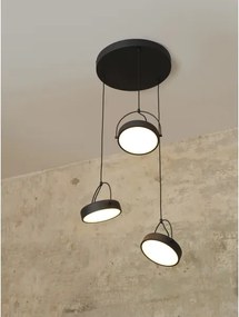 Osram - Lampă suspendată pe cablu LED DECOR PUCK 3xLED/12W/230V CRI 90 negru