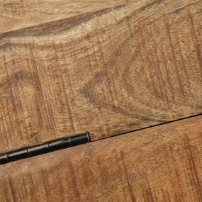 Masuta design industrial cu spatiu de stocare Drump Storage, natur A-38949 VC