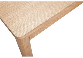 Masă dining cu aspect de lemn de stejar 80x140 cm Acorn – Hübsch