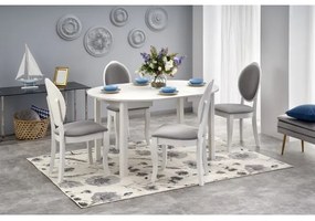 Masă de dining CALMIO, albă