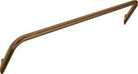 SILIA - Suport pentru prosoape, montare pe perete, Bronz Periat (ADI_C621)