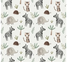 Set 2 huse decorative pentru perna JUNGARI 40x60 cm, crem