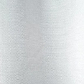 Draperie alb lucioasă cu agățare pe inele 140 x 250 cm Lungime: 250 cm