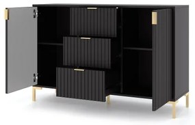 Comodă FLOP neagră