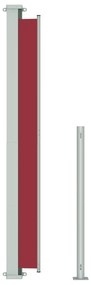 Copertina laterala retractabila de terasa, rosu, 180x300 cm Rosu, 180 x 300 cm