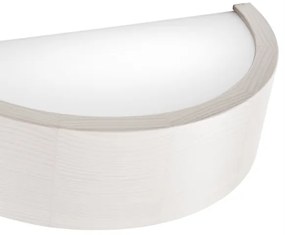 Aplică EVELINA 1xE27/60W/230V albă