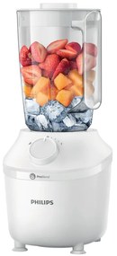 Blender Philips HR2041 / 00, 450W, ProBlend, Zdrobitor de gheata, 1 litru, Pulse, Alb