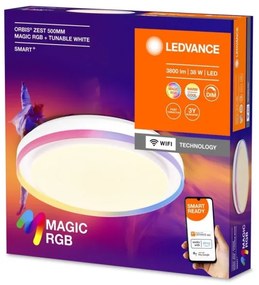Ledvance - Plafonieră SMART+ MAGIC LED RGBW dimabilă/38W/230V Wi-Fi