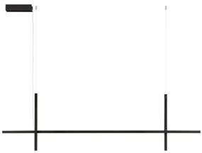 Lustra LED suspendata stil minimalist LOOMA negru