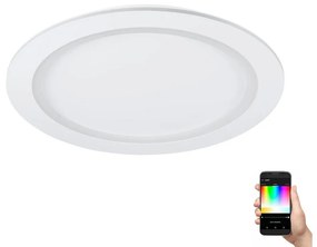 Plafonieră LED RGBW dimabilă PADROGIANO-Z LED/35W/230V Eglo 900487